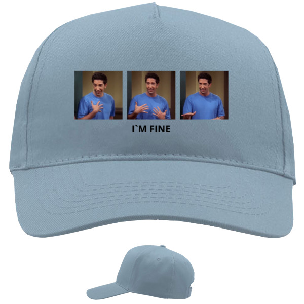 Baseball Caps - 5 panel - I'm fine - Mfest