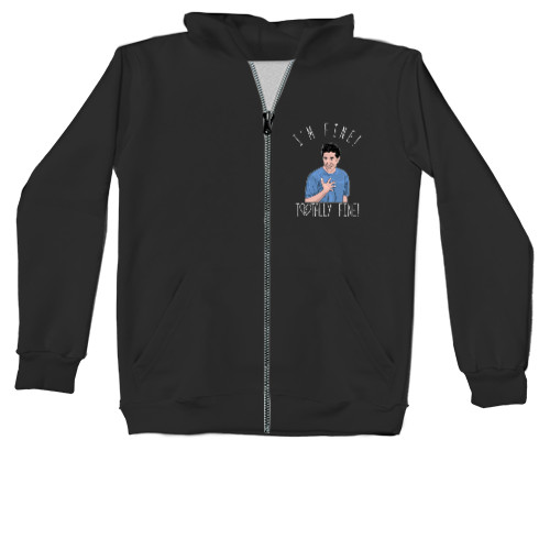 Kids' Zip-through Hoodie - Totaly fine - Mfest