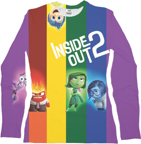 Women's Longsleeve Shirt 3D - Inside Out 2 - Mfest