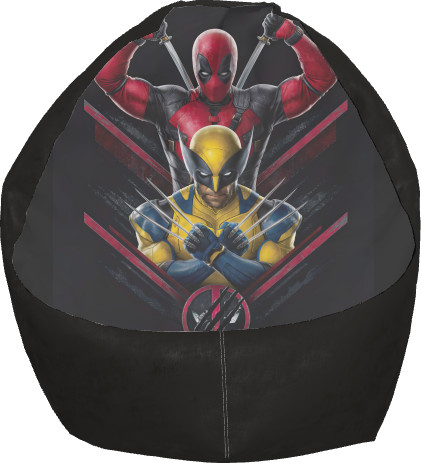 Bean Bag Chair - Deadpool and  Wolverine 2 - Mfest