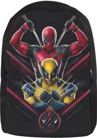 Backpack 3D - Deadpool and  Wolverine 2 - Mfest