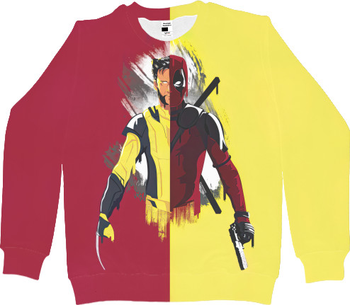 Women's Sweatshirt 3D - Deadpool and Wolverine 4 - Mfest