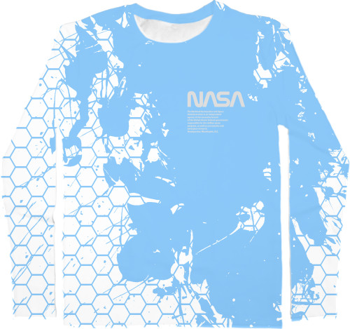 Kids' Longsleeve Shirt 3D - Nasa - Mfest