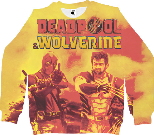 Women's Sweatshirt 3D - Deadpool and Wolverine 6 - Mfest