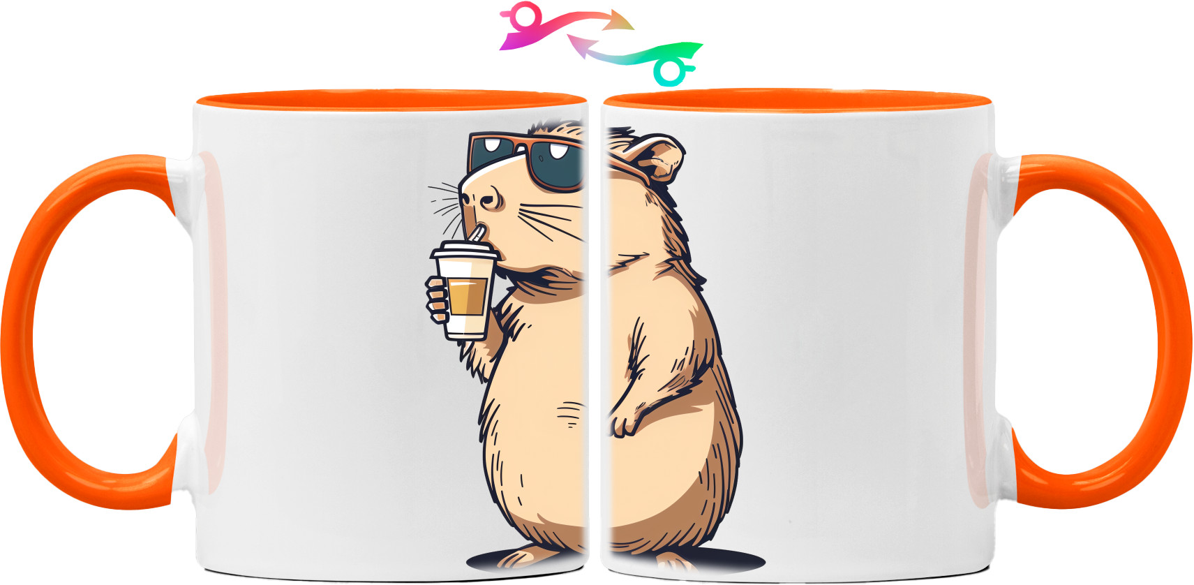 Mug - Capybara with coffee - Mfest