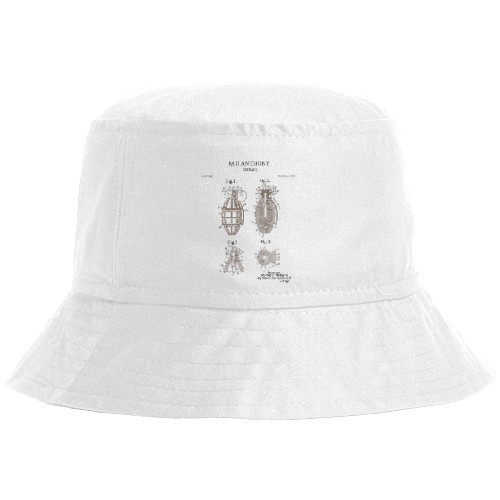 Bucket Hat - A patent for a hand grenade - Mfest