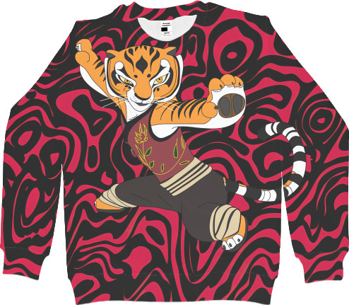 Women's Sweatshirt 3D - Tigress Kung Fu Panda - Mfest