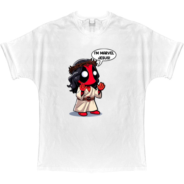 T-shirt Oversize - Deadpool  12 - Mfest