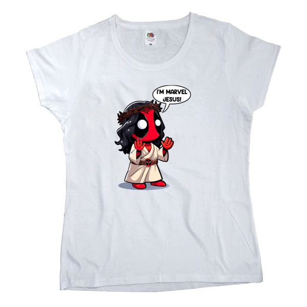 Women's T-shirt Fruit of the loom - Deadpool  12 - Mfest