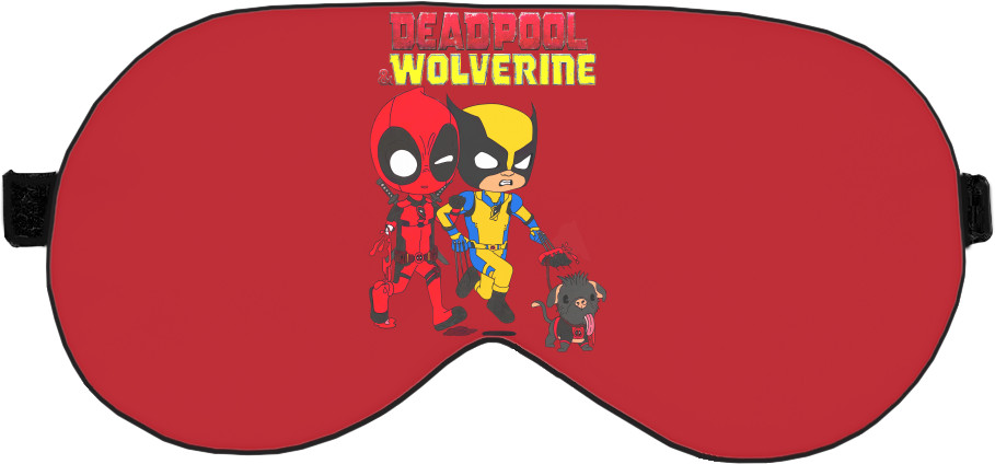 Sleep Mask 3D - Deadpool and Wolverine 10 - Mfest