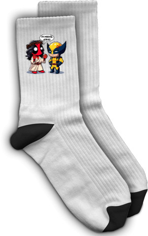 Socks - Deadpool and Wolverine 11 - Mfest