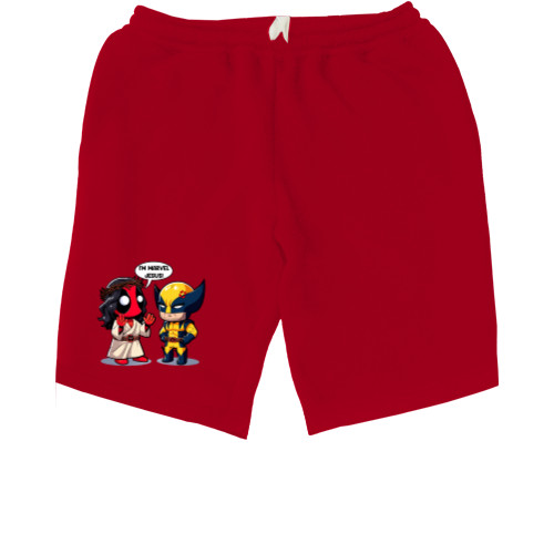 Men's Shorts - Deadpool and Wolverine 11 - Mfest