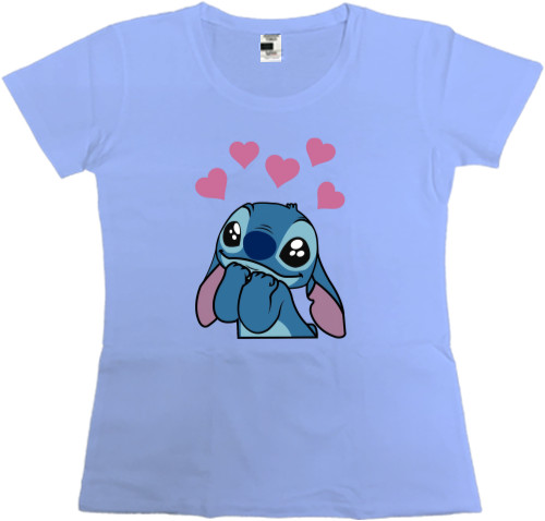 Women's Premium T-Shirt - Cute Stitch - Mfest