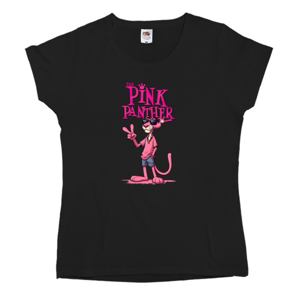 Women's T-shirt Fruit of the loom - Pink Panther 2 - Mfest