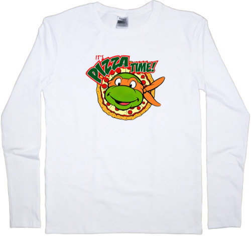 Men's Longsleeve Shirt - PizzaTime - Mfest