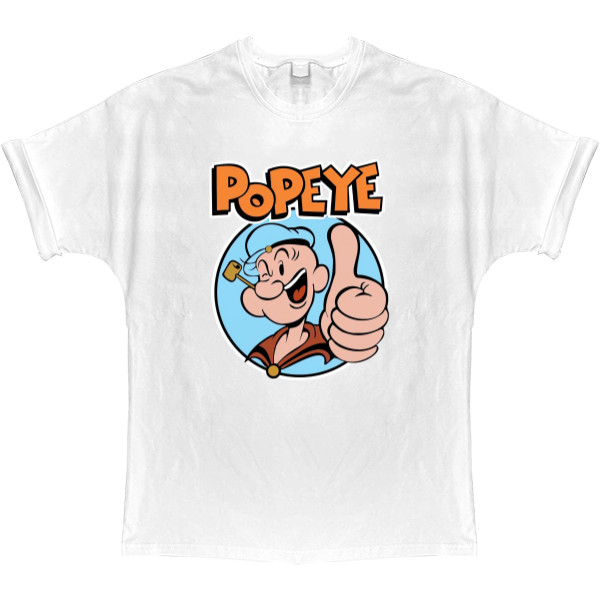 T-shirt Oversize - Popeye - Mfest