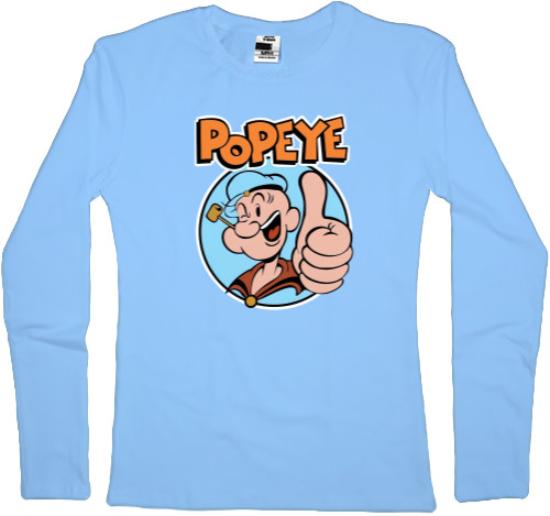 Women's Longsleeve Shirt - Popeye - Mfest