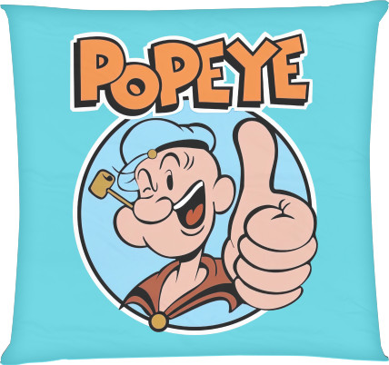 Подушка квадратная - Popeye - Mfest