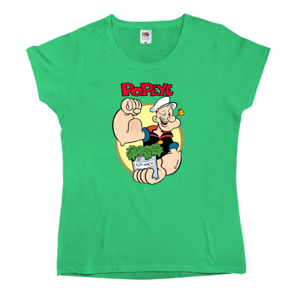 Women's T-shirt Fruit of the loom - Popeye 2 - Mfest