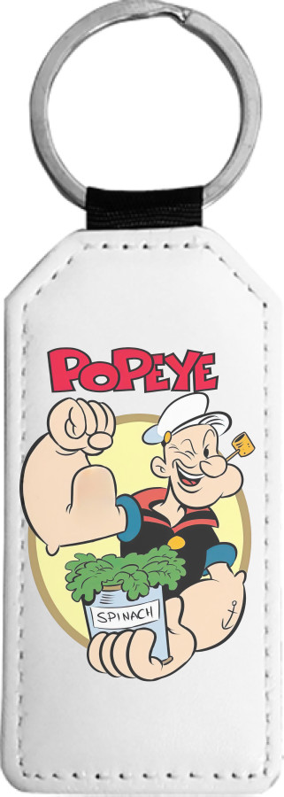 Rectangular Keychain - Popeye 2 - Mfest