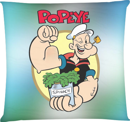 Подушка квадратная - Popeye 2 - Mfest