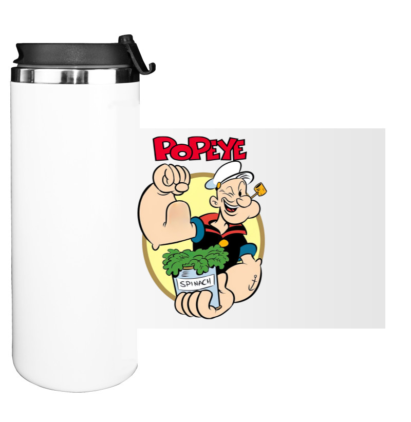 Water Bottle on Tumbler - Popeye 2 - Mfest