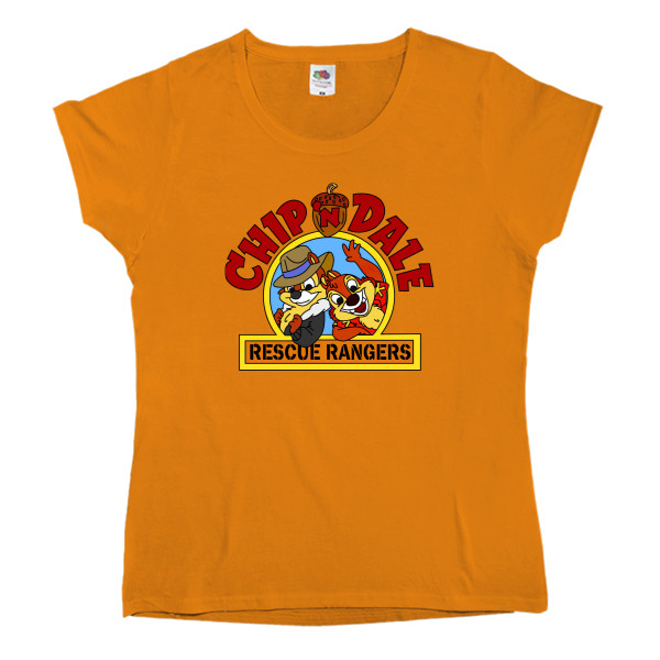 Women's T-shirt Fruit of the loom - Chip and Dale - Mfest