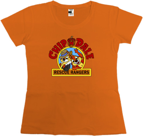 Women's Premium T-Shirt - Chip and Dale - Mfest