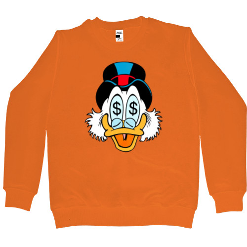 Men’s Premium Sweatshirt - Scrooge McDuck - Mfest