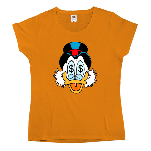 Women's T-shirt Fruit of the loom - Scrooge McDuck - Mfest