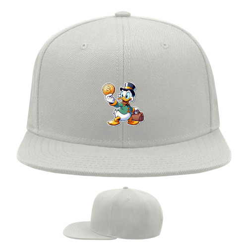 Snapback Baseball Cap - Scrooge McDuck 1 - Mfest