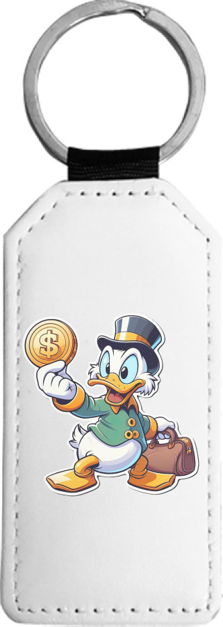 Rectangular Keychain - Scrooge McDuck 1 - Mfest