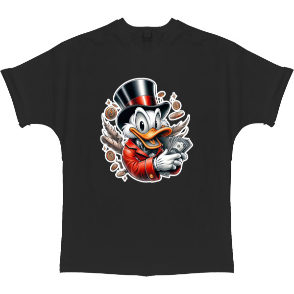 T-shirt Oversize - Scrooge McDuck 2 - Mfest