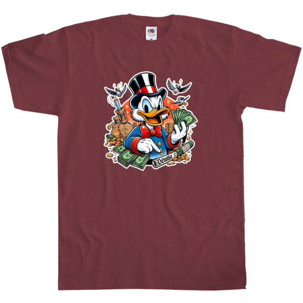 Men's T-Shirt Fruit of the loom - Scrooge McDuck 3 - Mfest