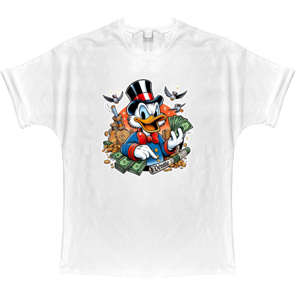 T-shirt Oversize - Scrooge McDuck 3 - Mfest