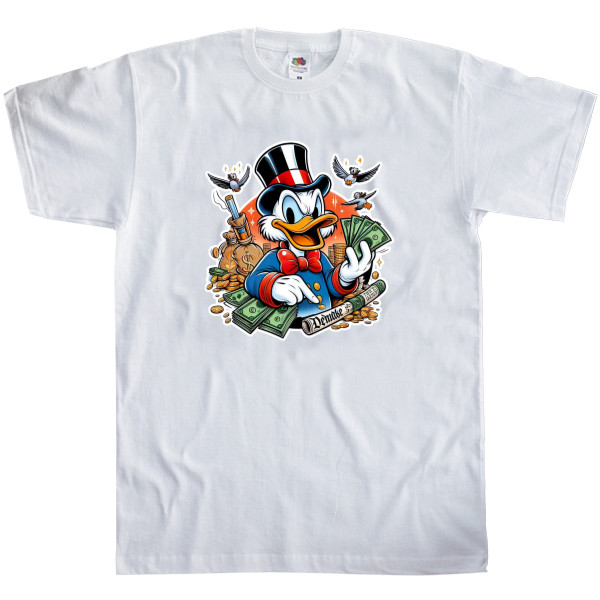 Kids' T-Shirt Fruit of the loom - Scrooge McDuck 3 - Mfest