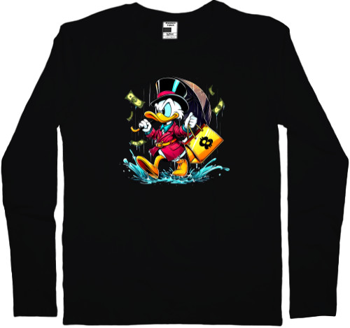 Kids' Longsleeve Shirt - Scrooge McDuck 4 - Mfest