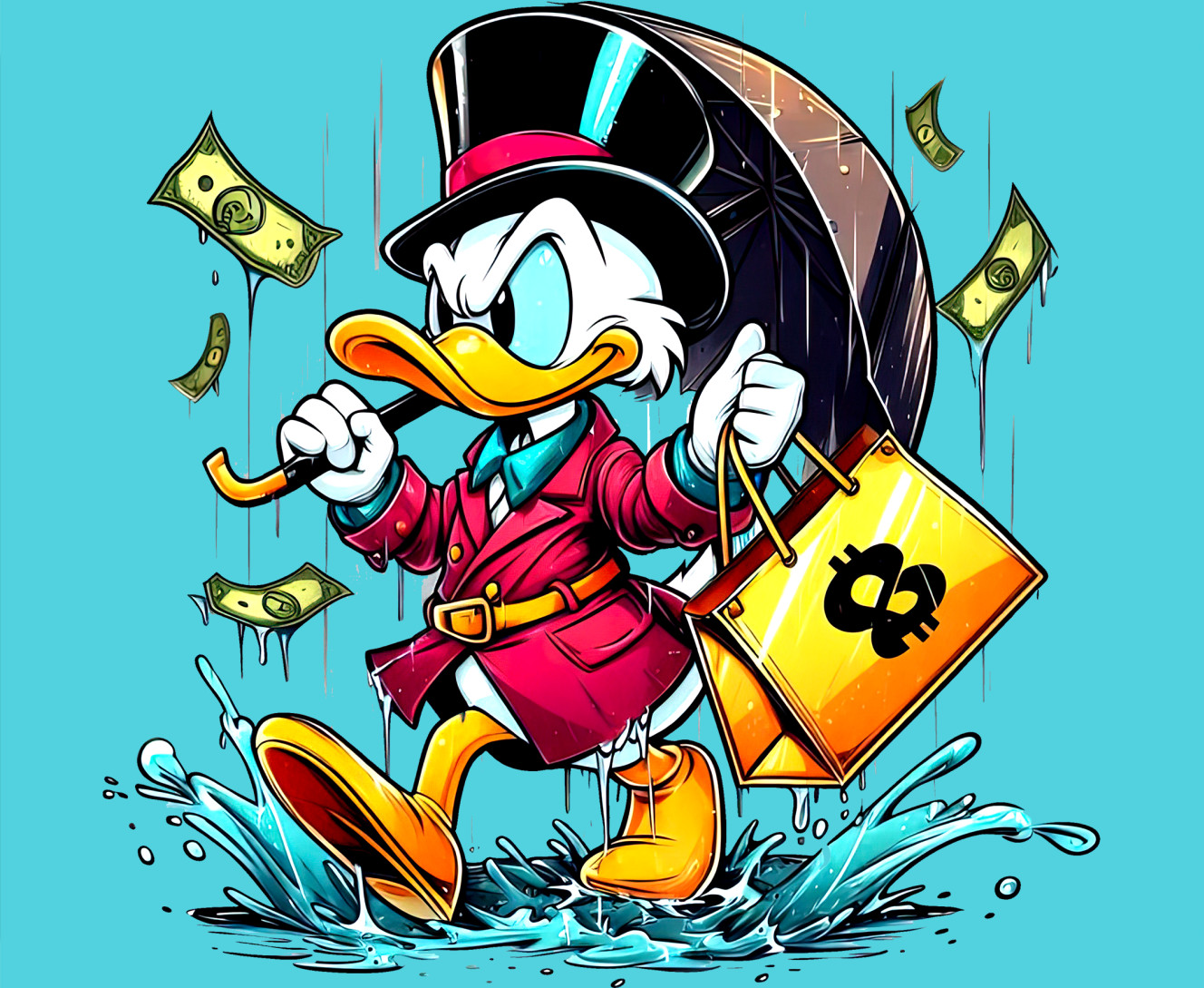 Mouse Pad - Scrooge McDuck 4 - Mfest