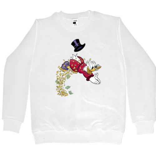 Men’s Premium Sweatshirt - Scrooge McDuck 5 - Mfest