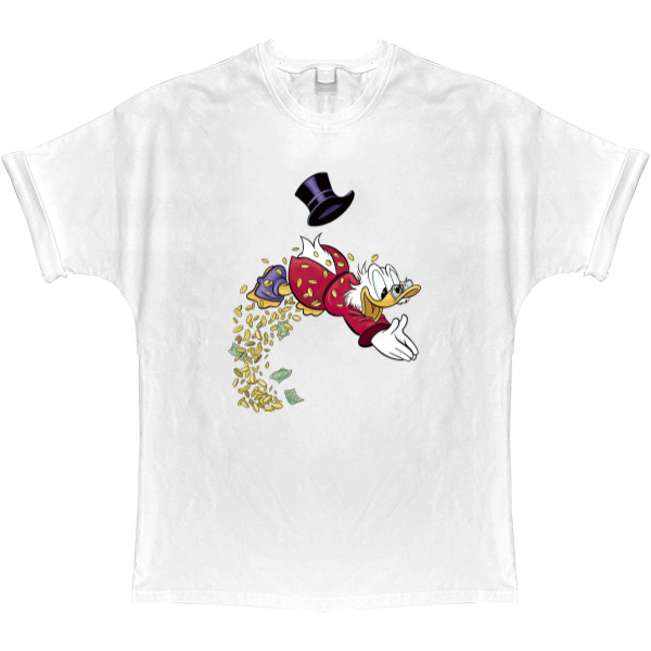 T-shirt Oversize - Scrooge McDuck 5 - Mfest