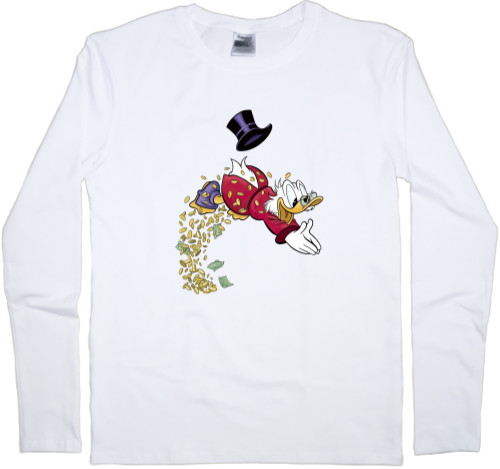 Kids' Longsleeve Shirt - Scrooge McDuck 5 - Mfest