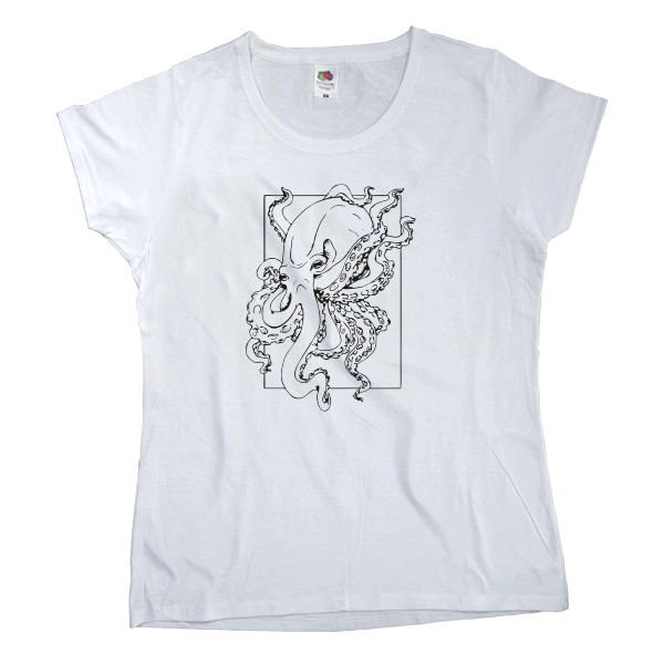 Women's T-shirt Fruit of the loom - Восьминіг - Mfest