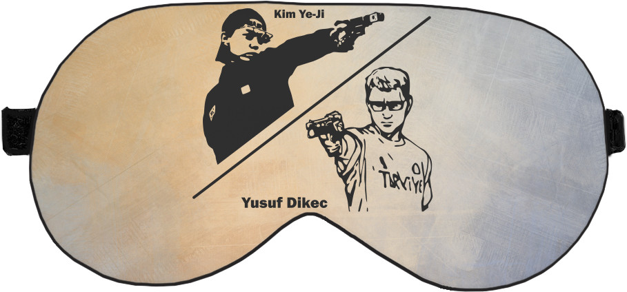 Yusuf Dikec and Kim Ye-Ji