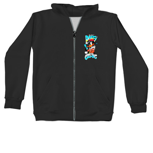 Kids' Zip-through Hoodie -  Daffy Duck - Mfest