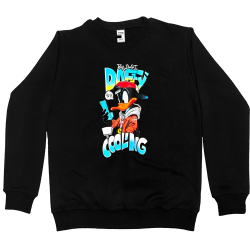 Women's Premium Sweatshirt -  Daffy Duck - Mfest