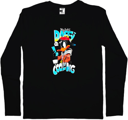 Kids' Longsleeve Shirt -  Daffy Duck - Mfest