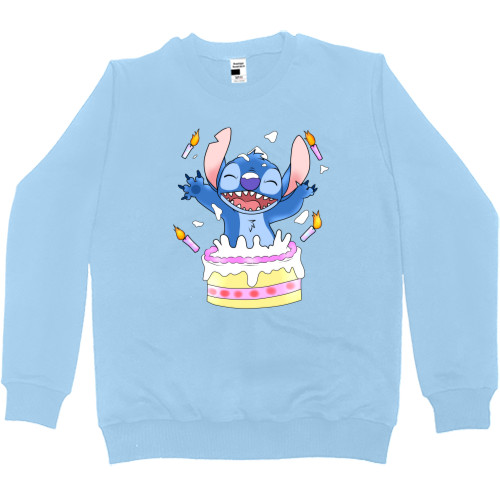 Women's Premium Sweatshirt - Stitch with cake - Mfest