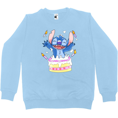 Men’s Premium Sweatshirt - Stitch with cake - Mfest