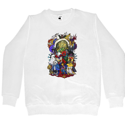 Women's Premium Sweatshirt - Undertale Stained glass - Mfest