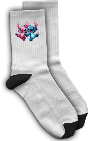 Socks - Stitch and Angel - Mfest